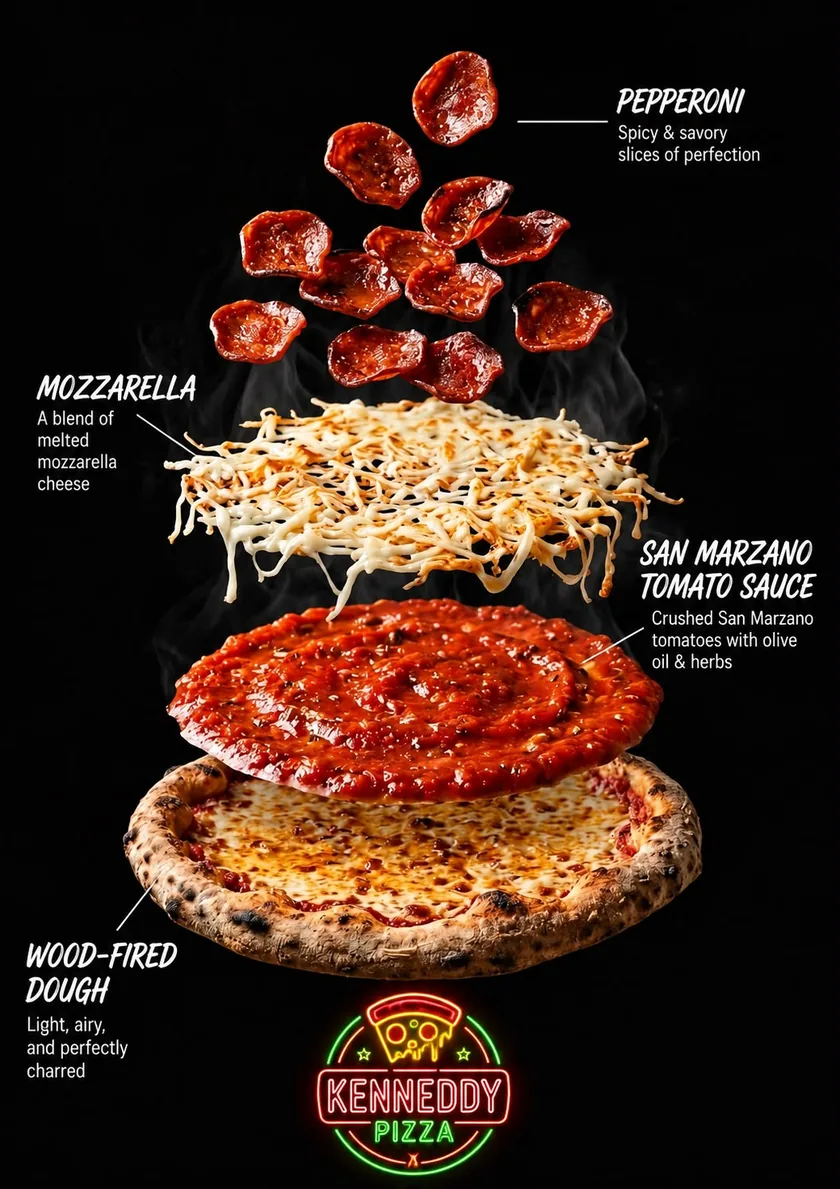 Pizza Pepperoni - Kenneddy Pizza
